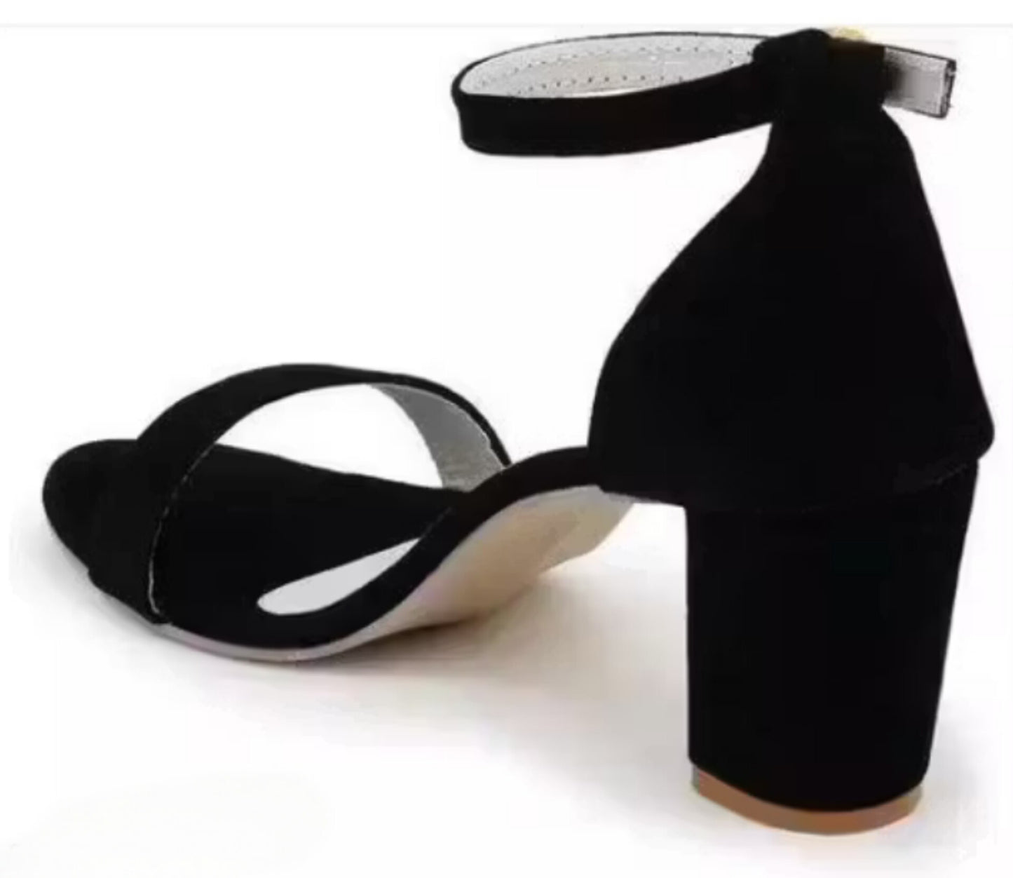 Miggler black heel for women and girls